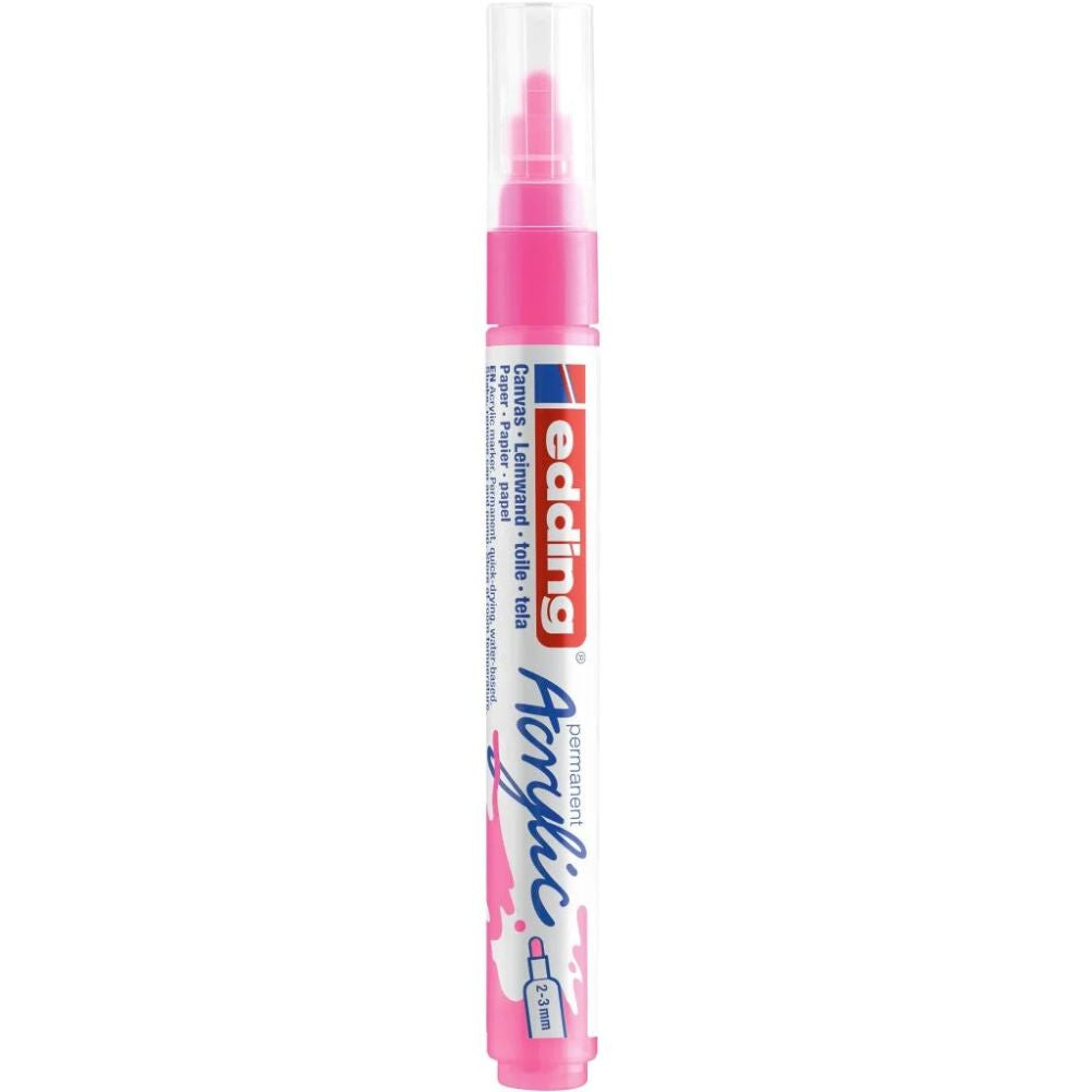 5100069  Medium Neon Pink Acrylic Markers