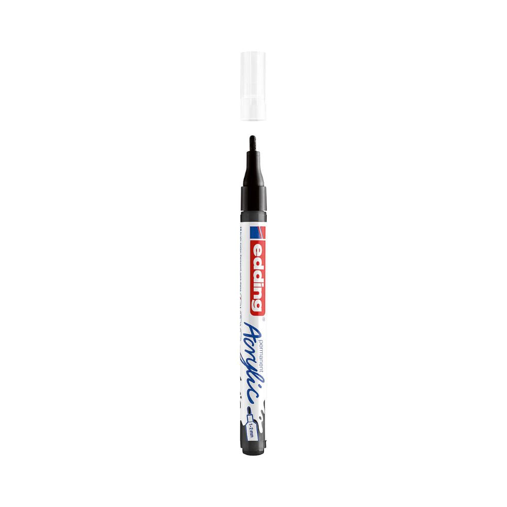 5300901  Fine Black Acrylic Markers