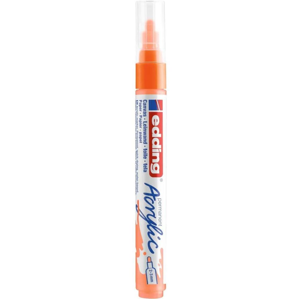 5100066  Medium Neon Orange Acrylic Markers