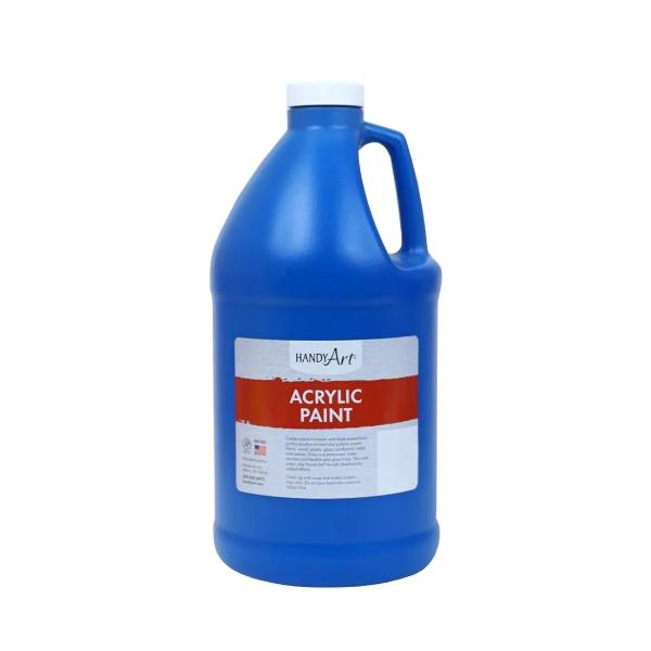 Handy Art 102-230 0.5 gal Acrylic Paint, Blue