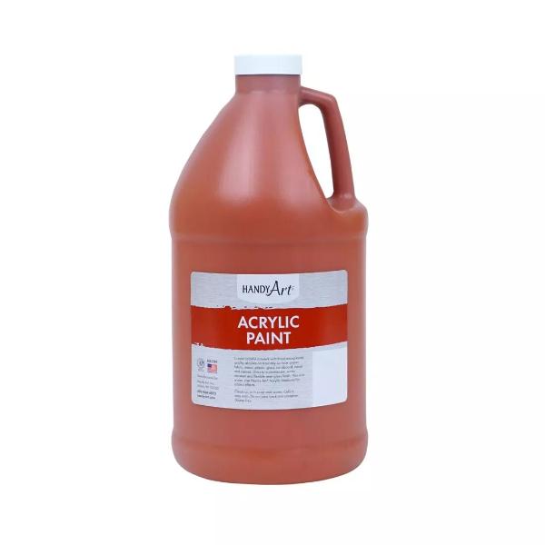 Handy Art 102-080 0.5 gal Acrylic Paint, Venetian Red