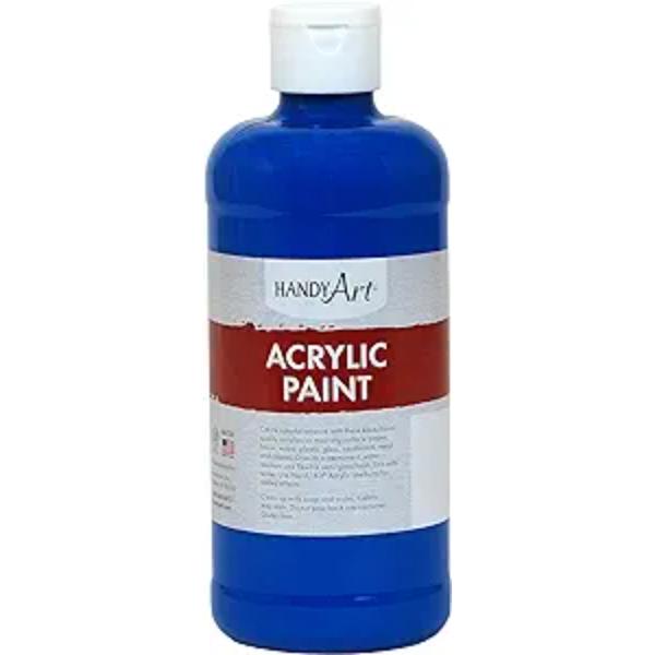 Handy Art 101-060 16 oz Student Acrylic Paint, Pthalo Blue