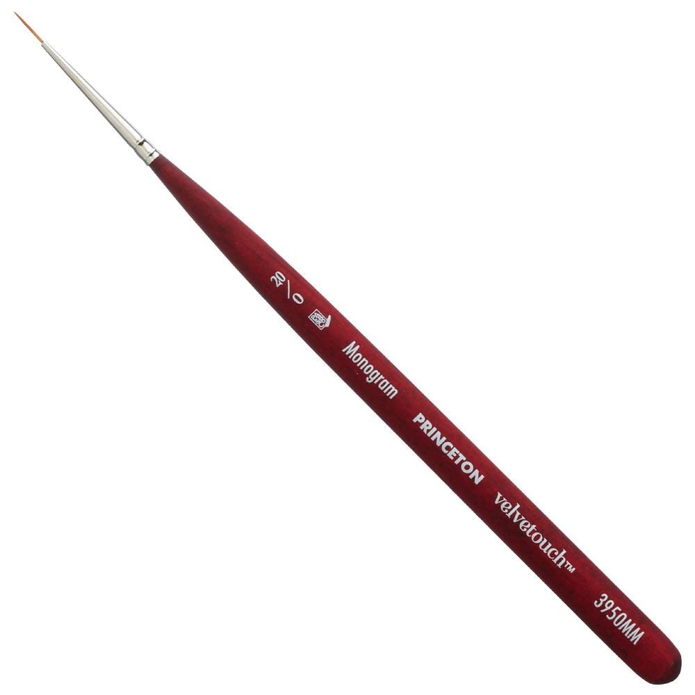 3950MM-20-0 Monogram Velvetouch Mini Handle Series Brush, Size 20-0