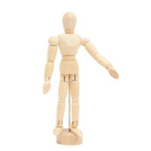 710110 Wooden 8 in. Manikin