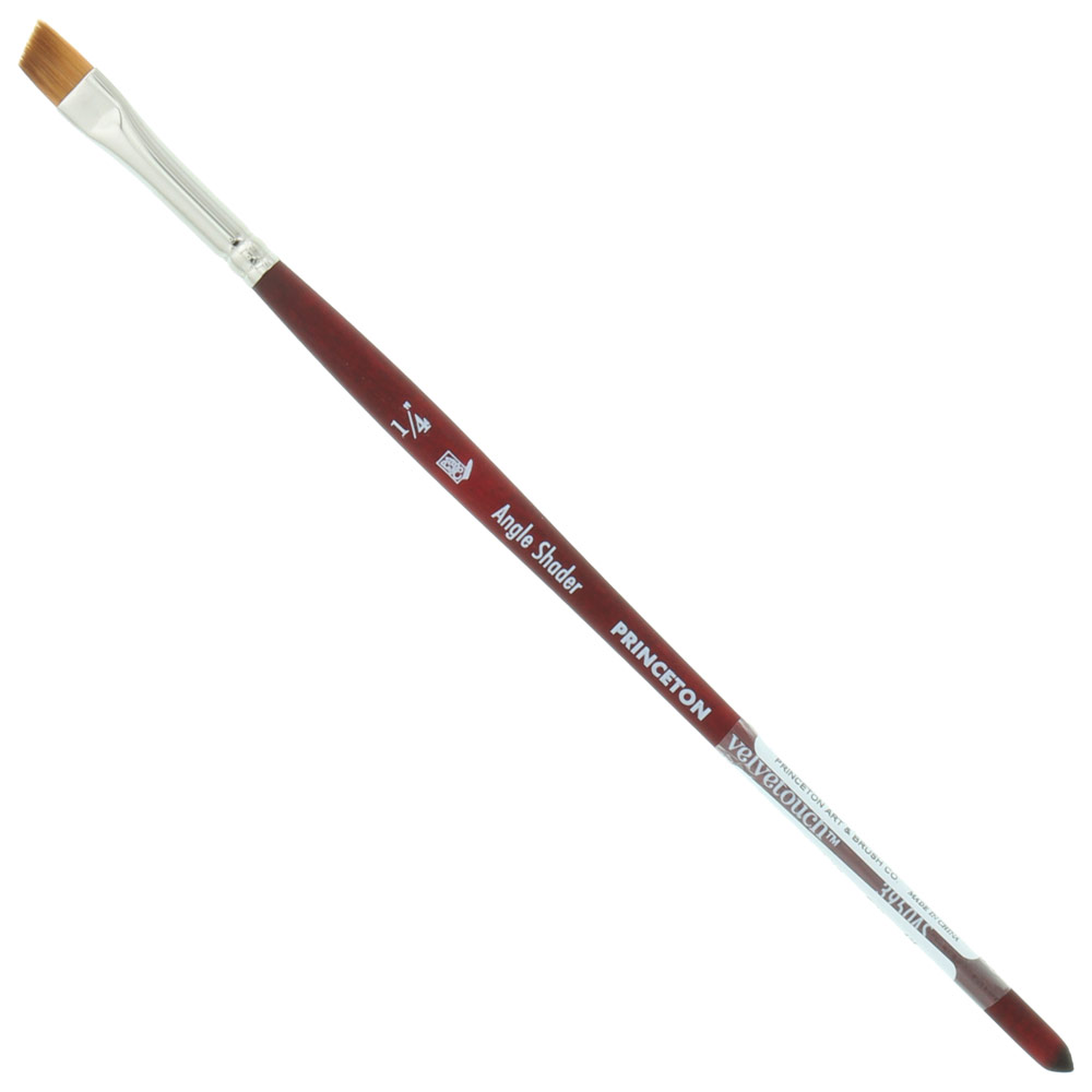 3950AS-025 Angle Shader Velvetouch Mixed Media Brushes - 0.25 in.