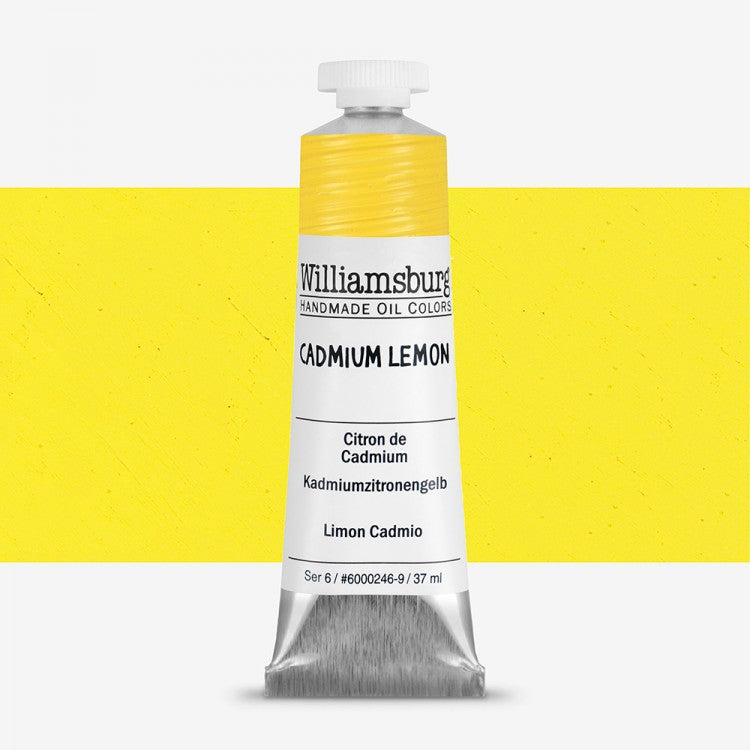 W0246-9 37 ml Oil Color - Cadmium Lemon