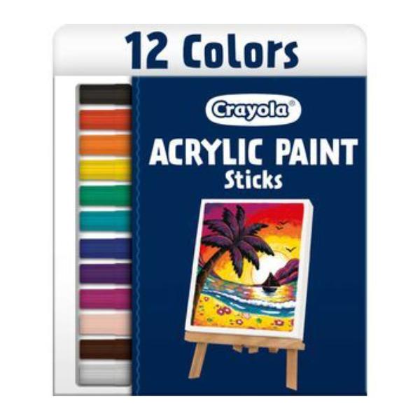 Crayola 546213 Doodle Acrylic Paint Sticks