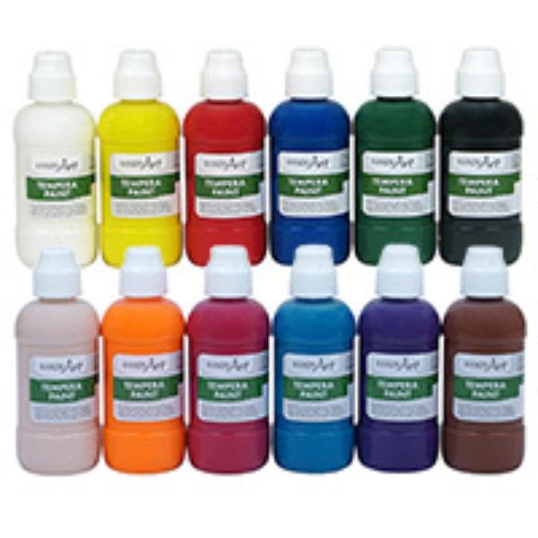 Handy Art 882-047 Tempera Washable Markers - Pack of 6