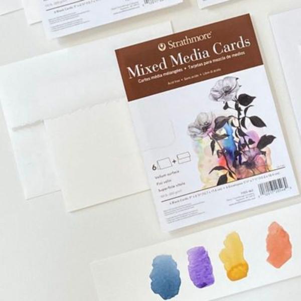 205-18 3.5 x 4.8 in. Photo Mount Cards - Decorative Emboss