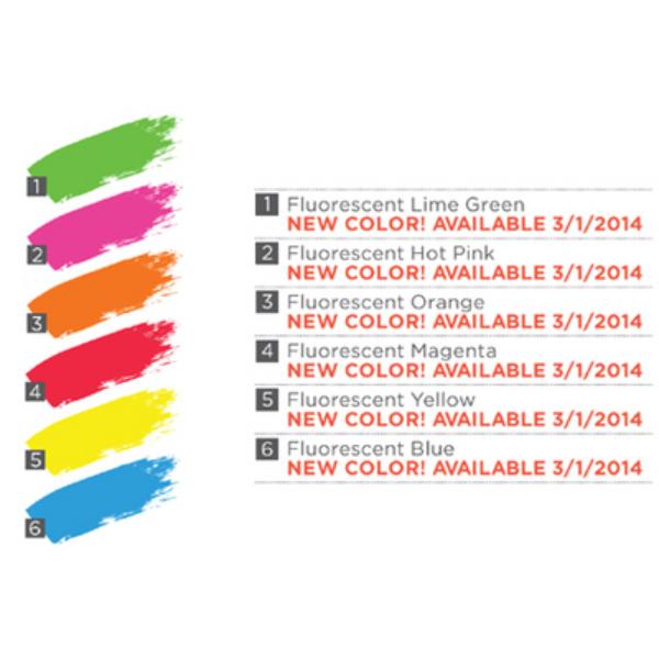 3622 5 oz Fluorescent Block Printing Ink - Orange