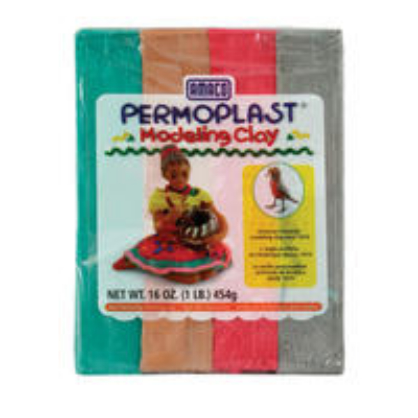 90091E 1 lbs  Permoplast Modelling Clay - Assortment Color 34