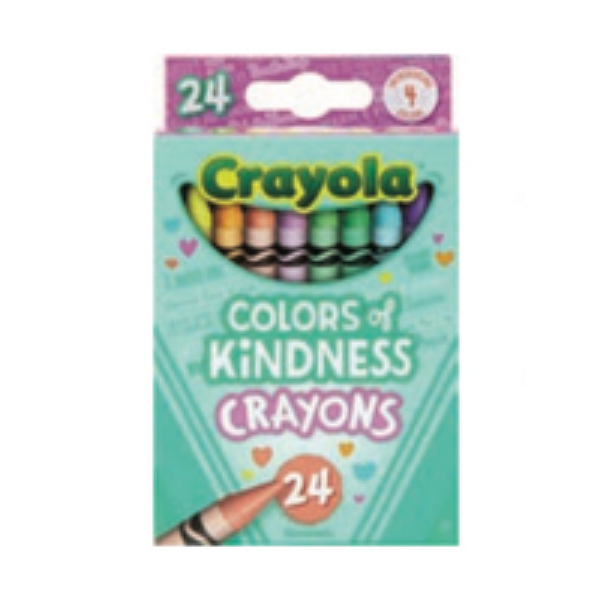 Crayola 52-0130 Crayola Colors of Kindness Crayons - Pack of 24