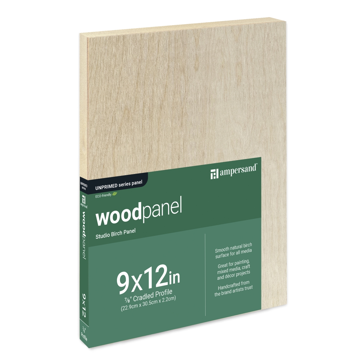 Ampersand EWP750912 9 x 12 in. Studio Birch Wood Panel