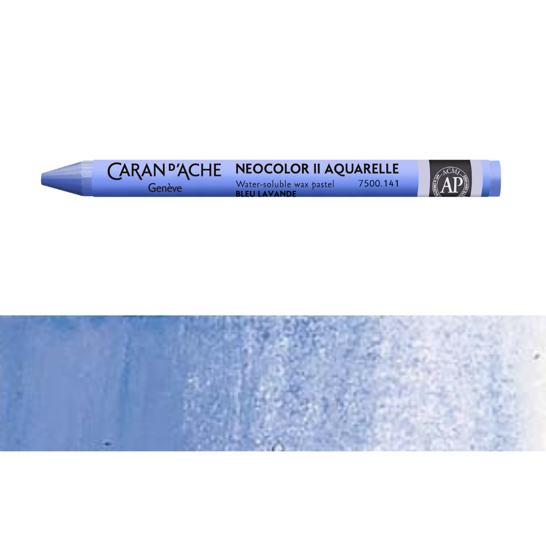 7500.141 Classic Neocolor II Water-Soluble Wax Pastel, Sky Blue