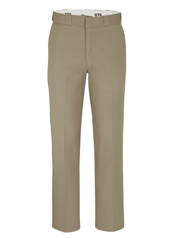 P874KH3435 Mens Industrial 874 Work Pant44 Khaki  Size 34  35 in Inseam