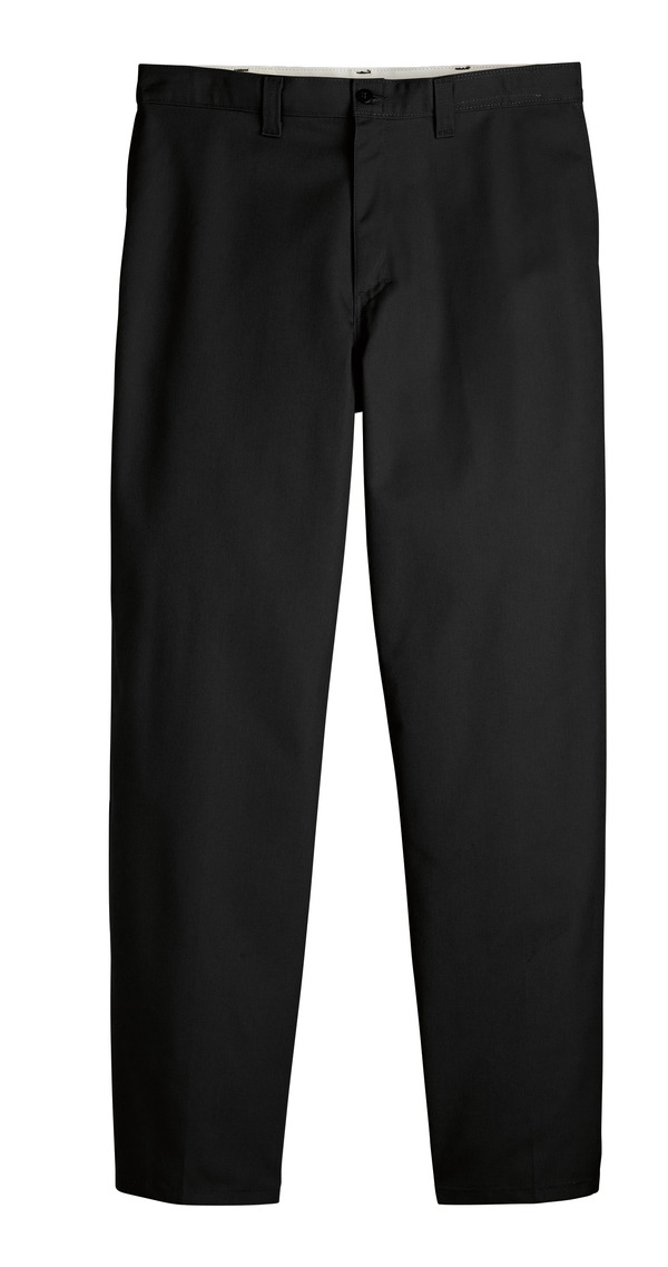 LP92BK3636 Mens Industrial Flat Front Pant44 Black  Size 36  36 in Inseam