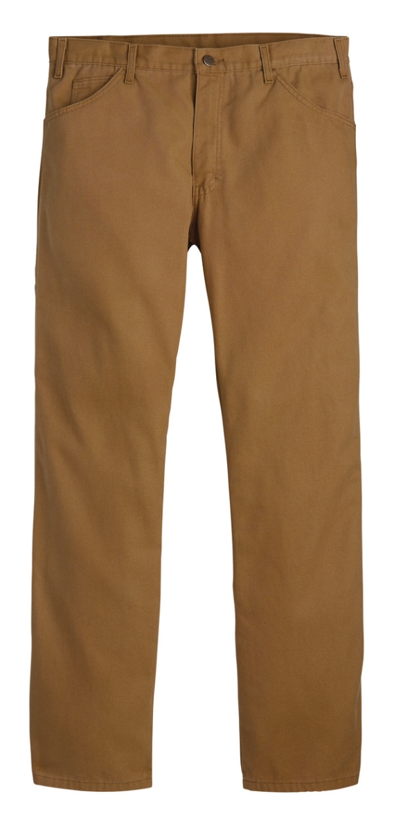 LU23BD3131 Mens Industrial Carpenter Jean Pant44 Brown Duck  Size 31  31 in Inseam