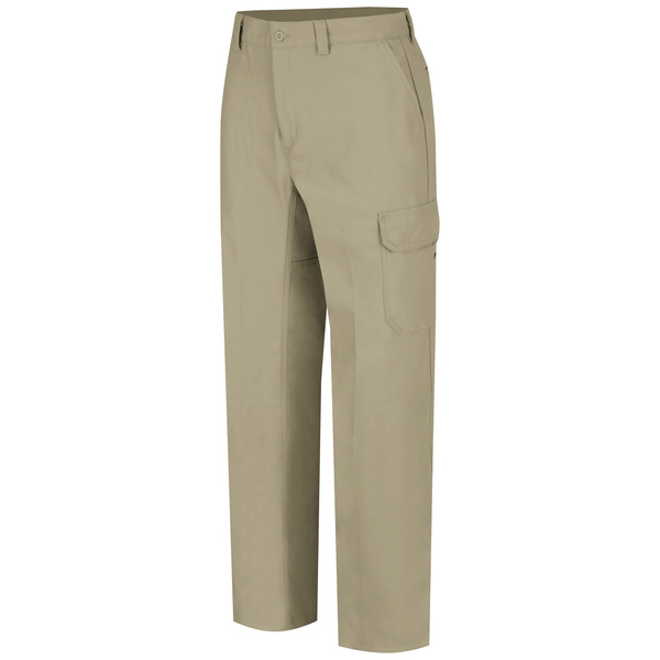 WP80KH3434 Mens Canvas Functional Cargo Pant44 Khaki  Size 34  34 in Inseam