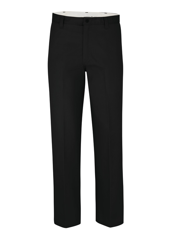 LP92BK3131 Mens Industrial Flat Front Pant44 Black  31 in Waist  31 in Inseam