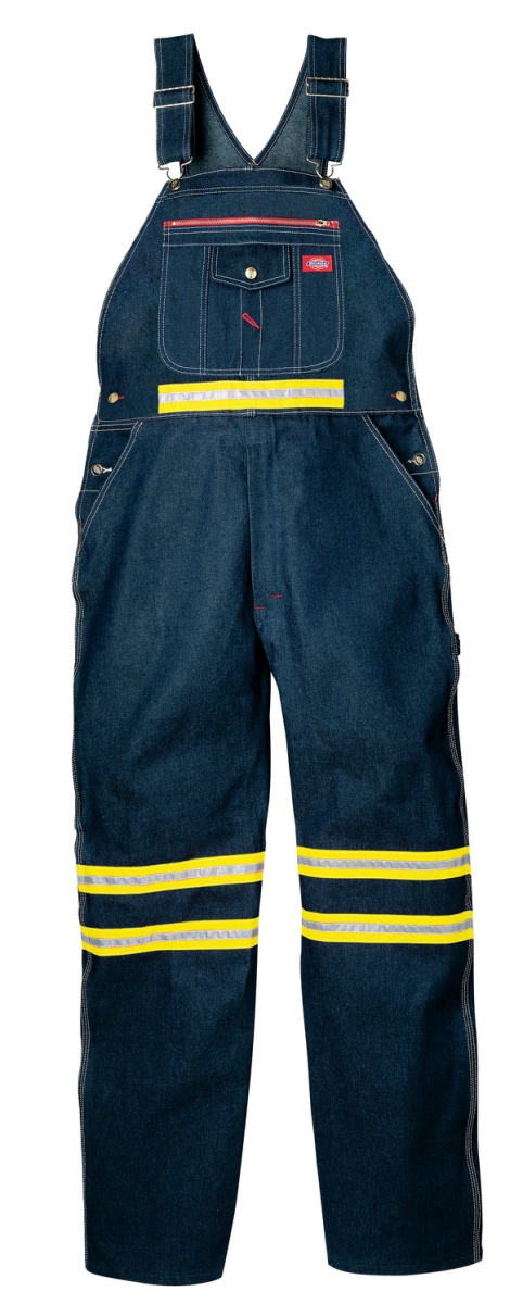 VB55NB3636 Mens EVis Overall44 Indigo Blue  36 in Waist  36 in Inseam