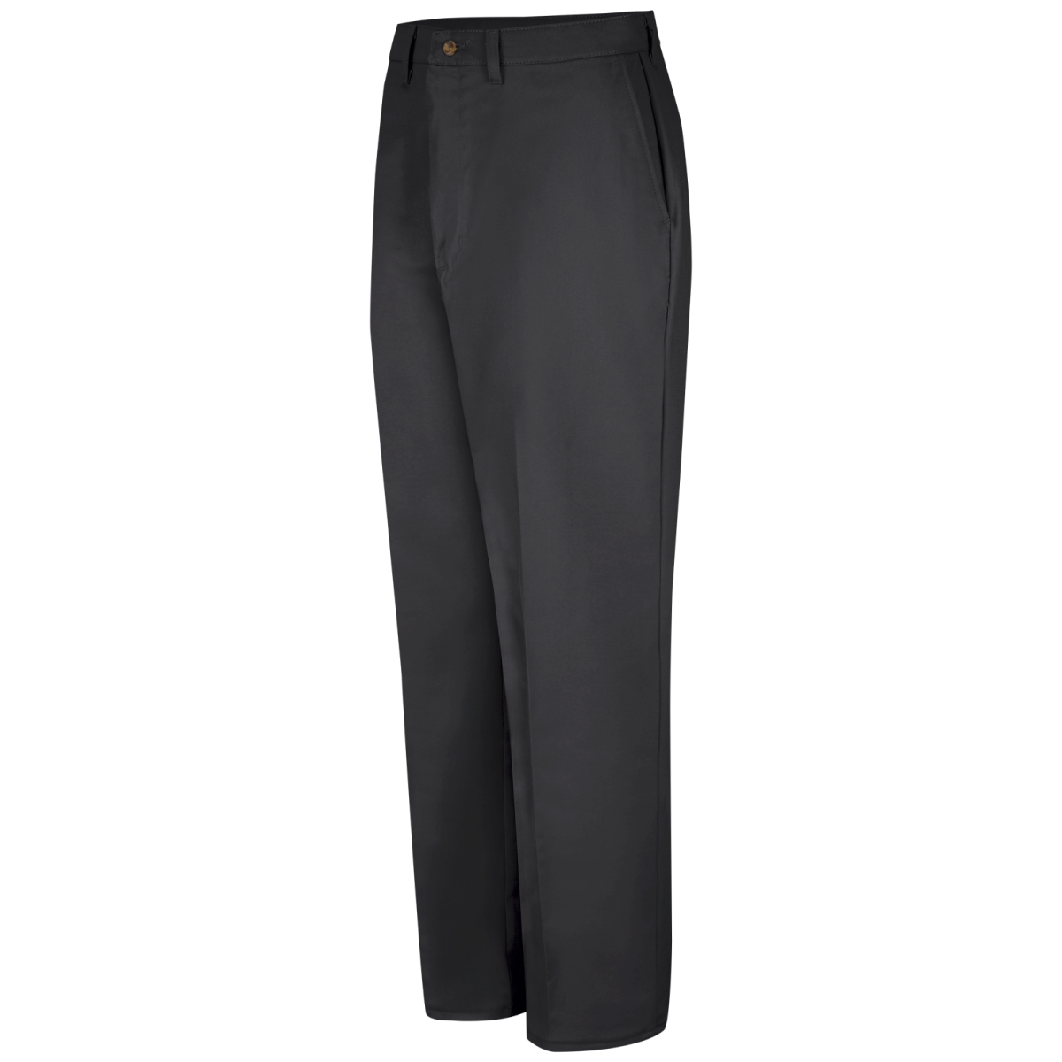 PC44BK3131 Mens Plain Front Cotton Pant44 Black  31 in Waist  31 in Inseam
