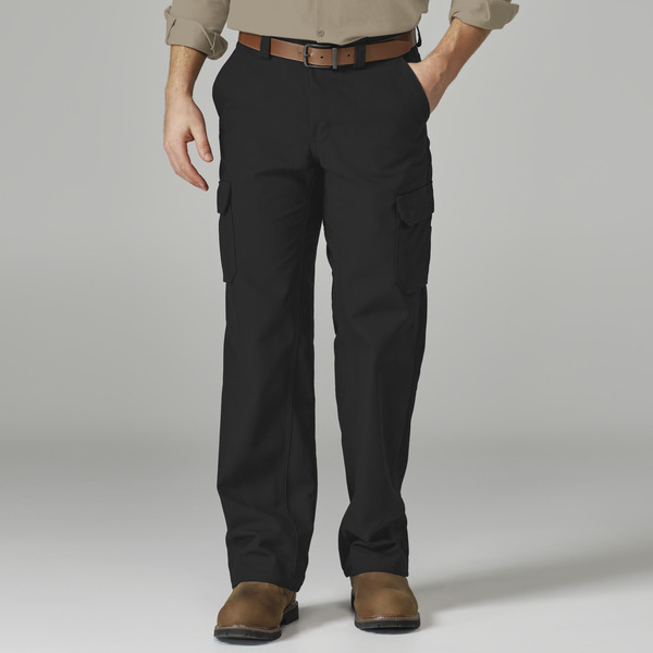 WP80BK3636 Mens Canvas Functional Cargo Pant44 Black  36 in Waist  36 in Inseam