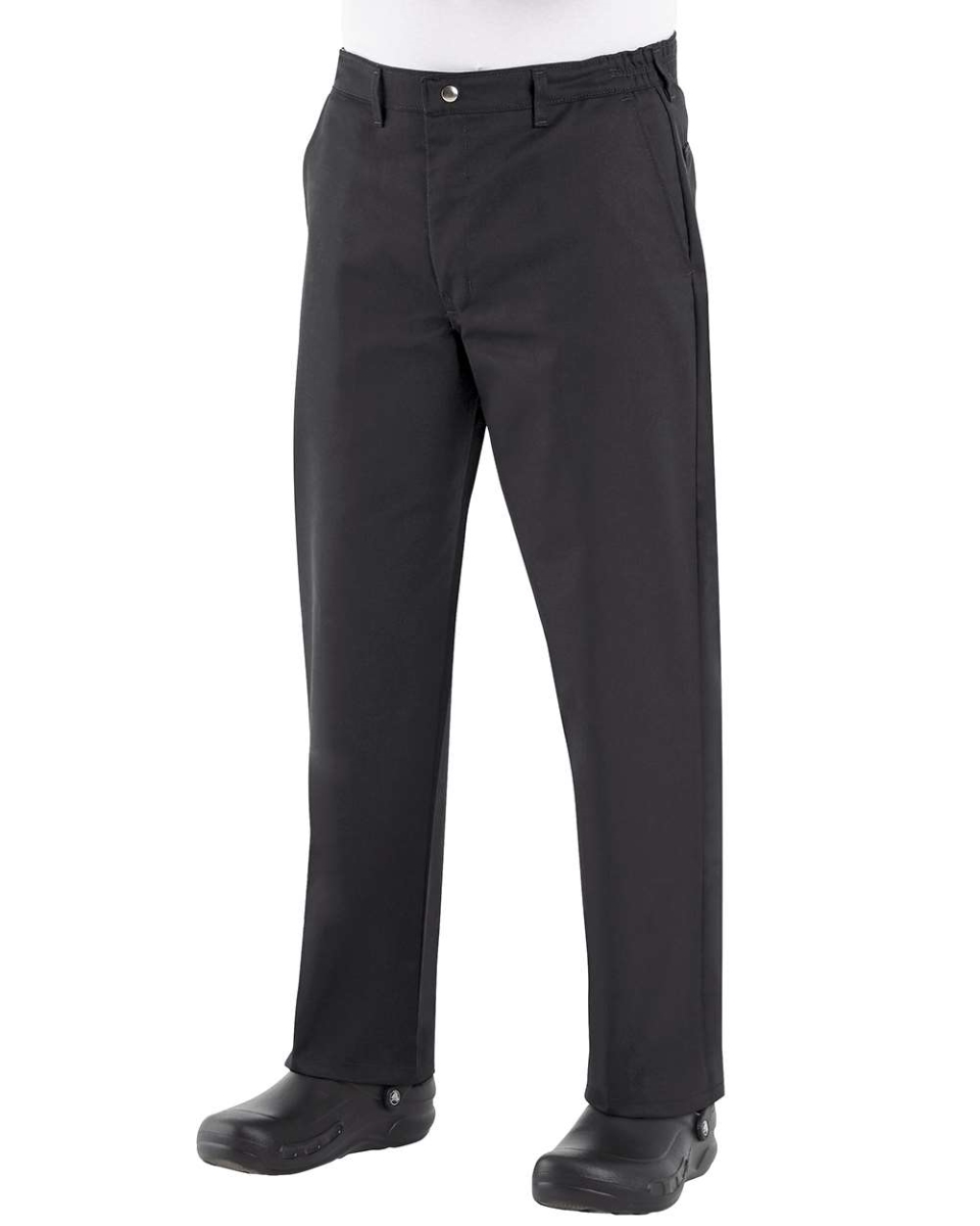 2020BK3435 Mens Cook Pant44 Black  34 in Waist  35 in Inseam