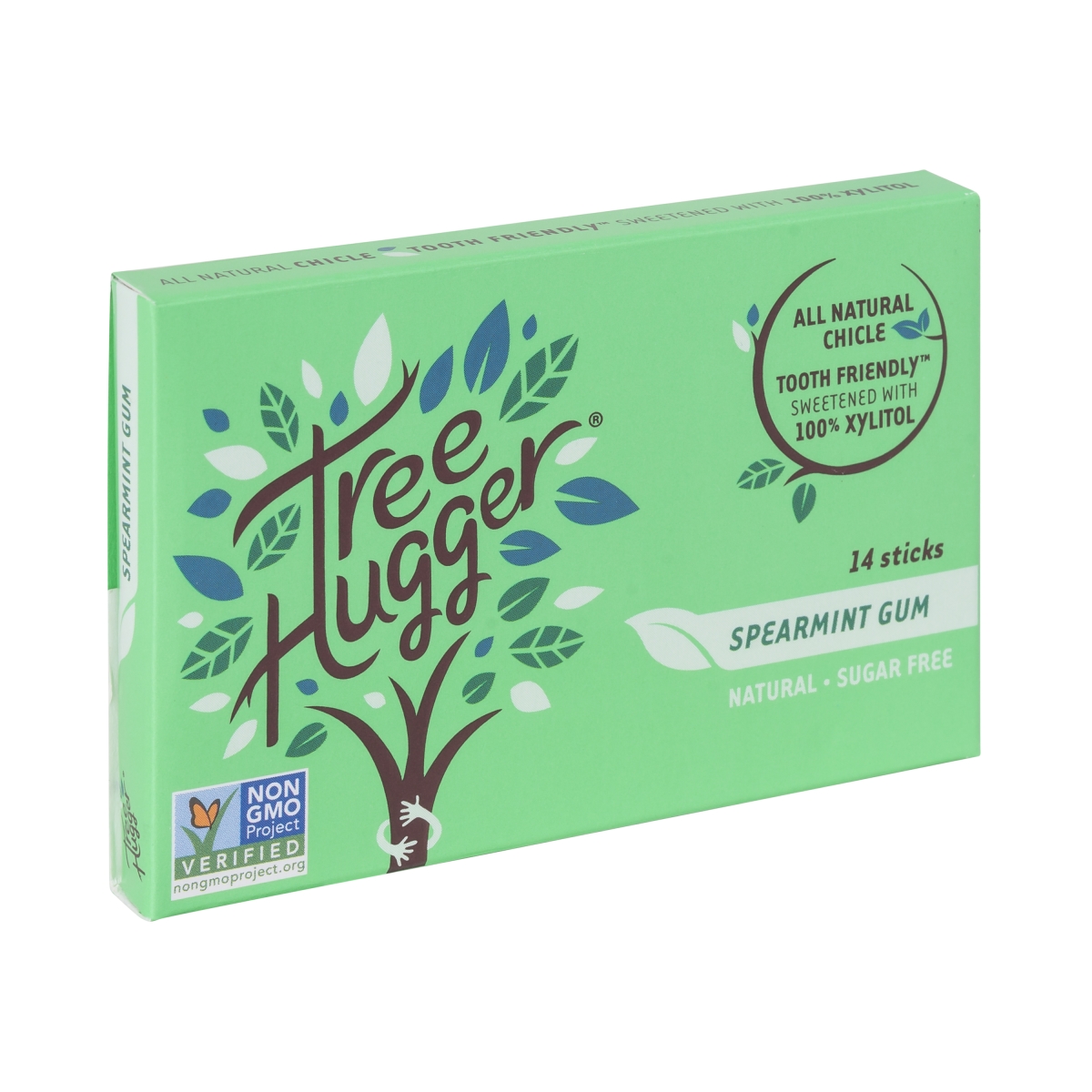 Picture of Tree Hugger 477002 Spearmint Mini-Stick All Natural Sugar-Free Chewing Gum&#44; 100 Percent Xylitol