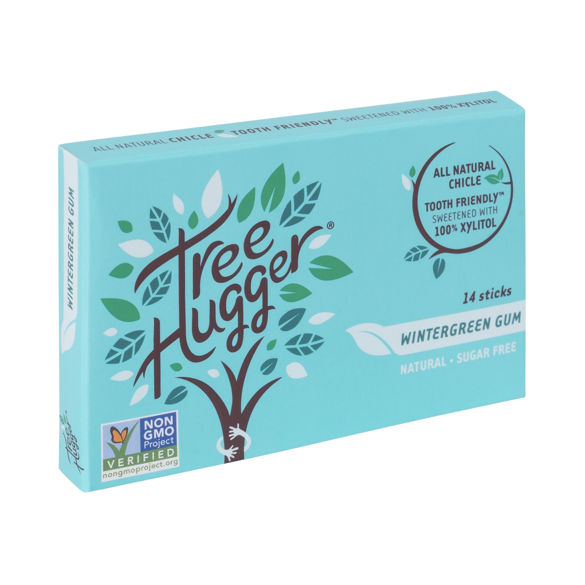 Picture of Tree Hugger 477003 Wintergreen Mini-Stick Sugar-Free Chewing Gum&#44; 100 Percent Xylitol