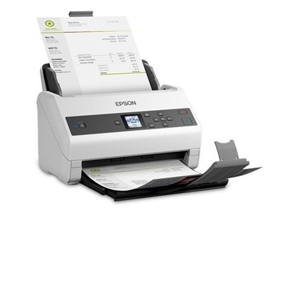 Picture of Epson America EPSB11B250201 Ds-870 Color Duplex Workgroup Document Scanner - White