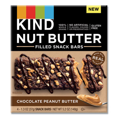 Picture of Kind KND26286 1.3 oz Nut Butter Filled Snack Bars - Pack of 4