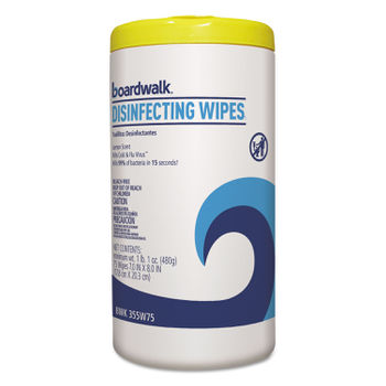 8 x 7 in. Disinfecting Wipes Lemon Scent - 75 Count -  PINPOINT, PI2484431