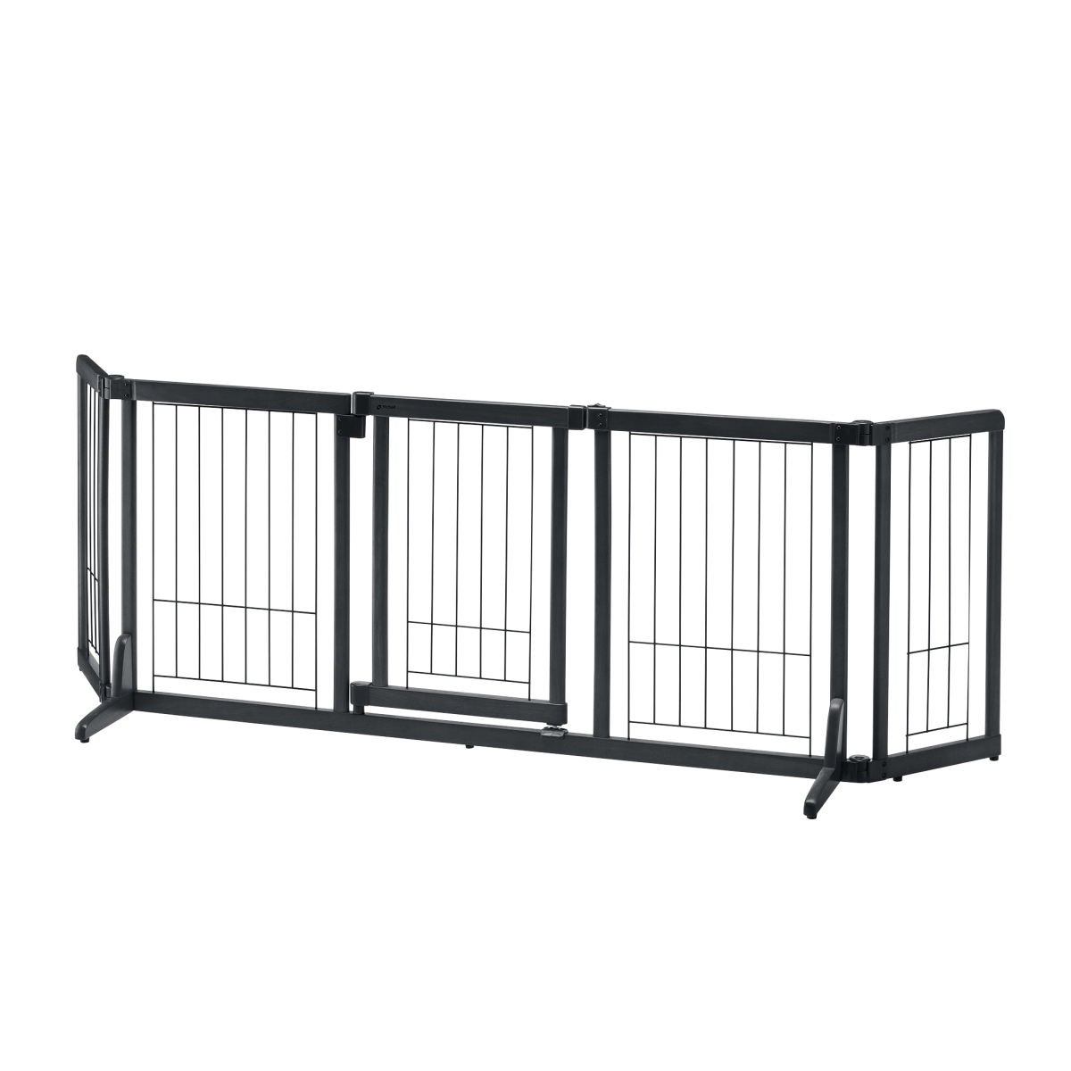 Picture of Richell 94950 Richell Wide Premium Plus Pet Gate Mini in Black