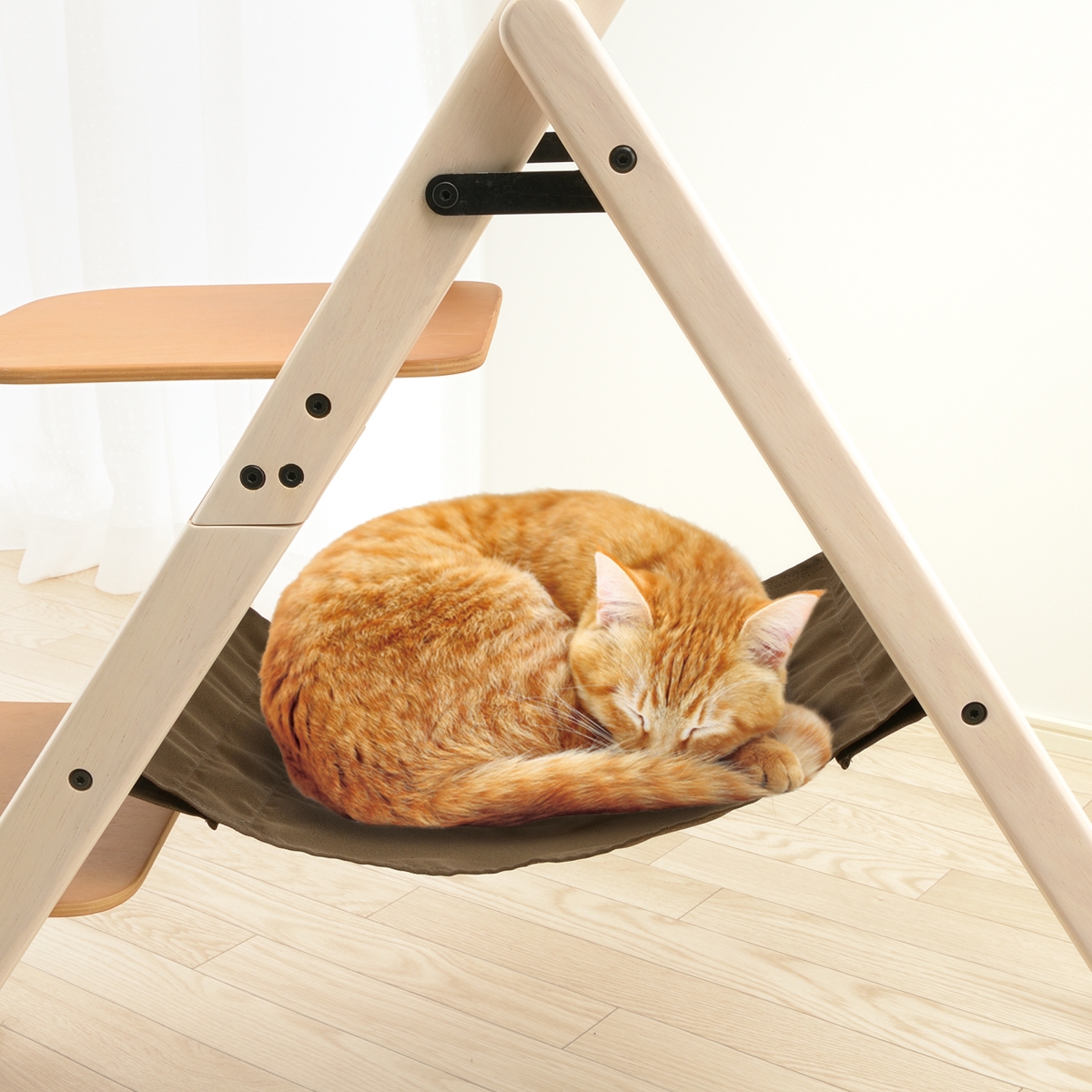 Picture of Richell 70009 Richell Cat Foldable Ladder, cat Tree, cat condo 49.5' H