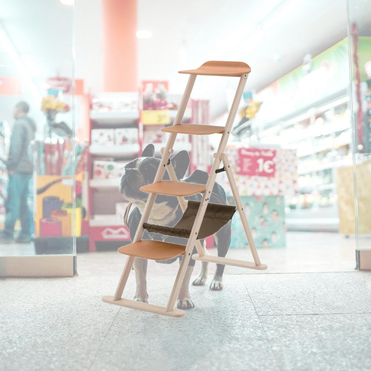 Picture of Richell 70009 Richell Cat Foldable Ladder, cat Tree, cat condo 49.5' H