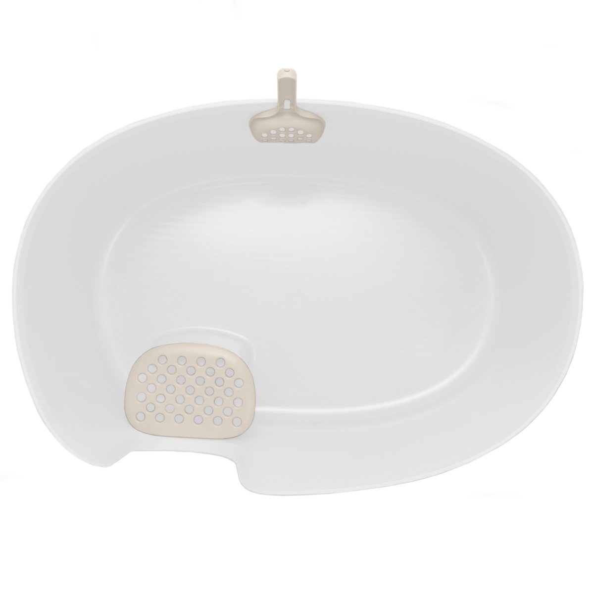 Picture of Richell 60036 Richell PAW TRAX High Wall Cat Litter Box XL in White