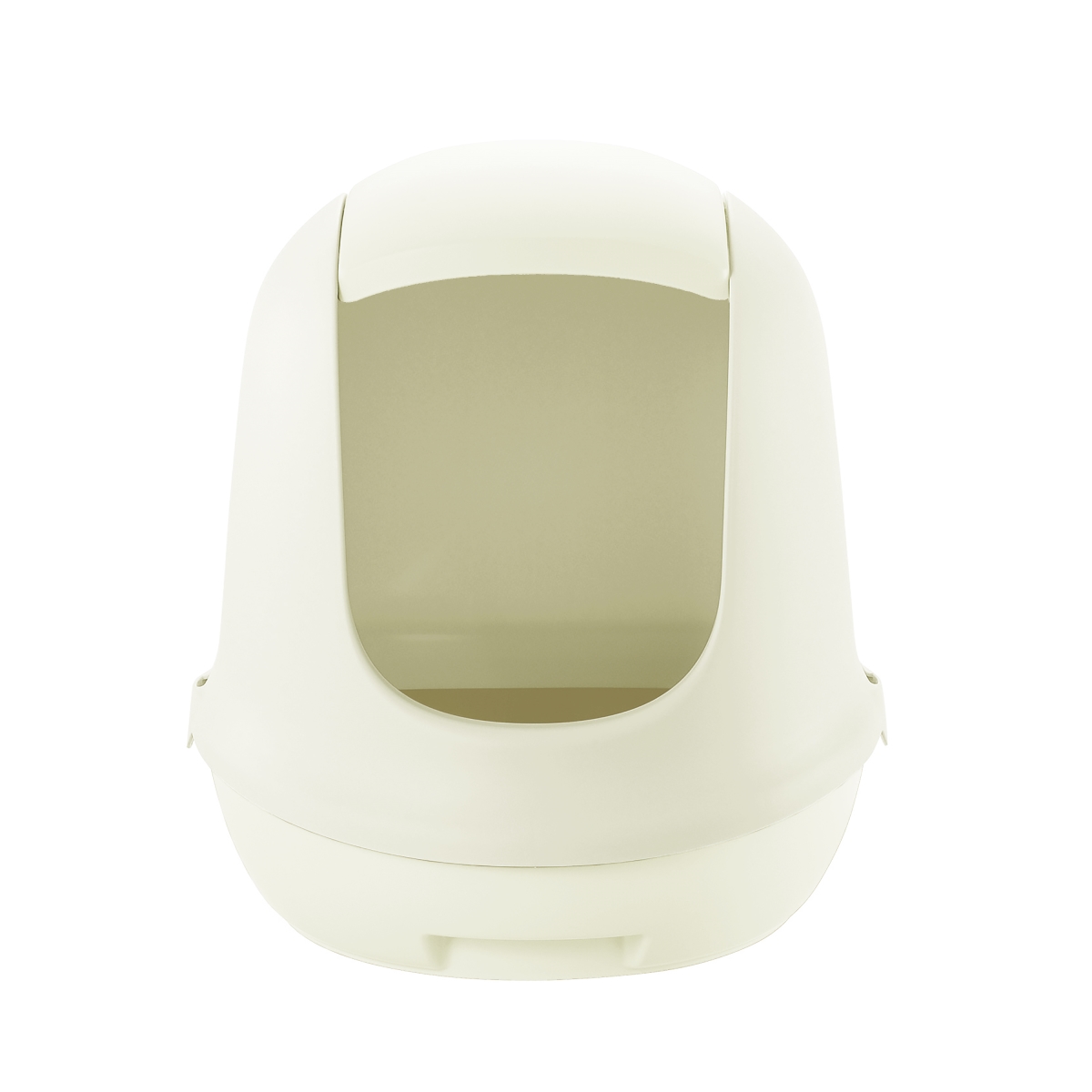 Picture of Richell 60026 PAW TRAX Dome Hooded Cat Litter Box - White