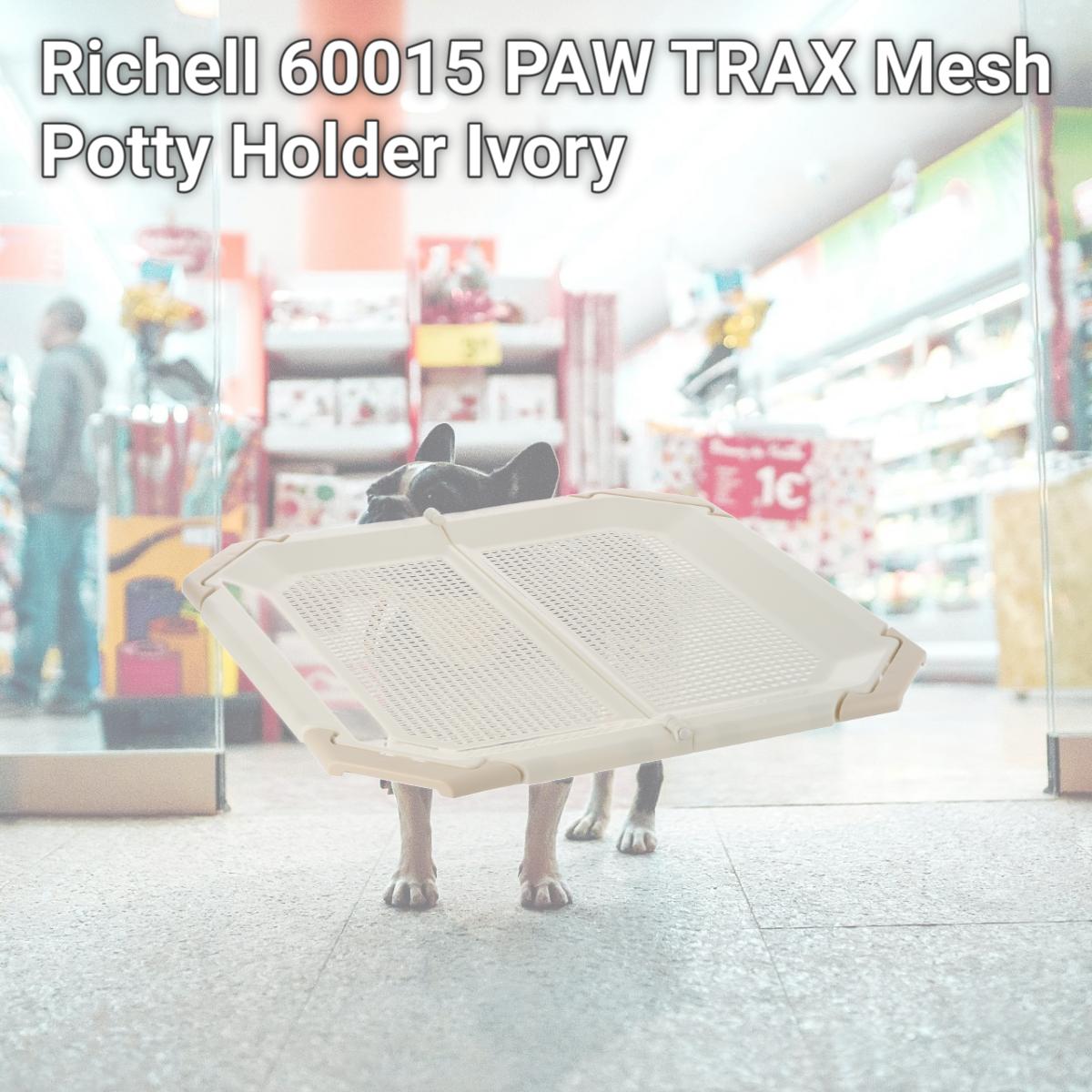 Picture of Richell 60015 PAW TRAX Mesh Potty Holder Ivory