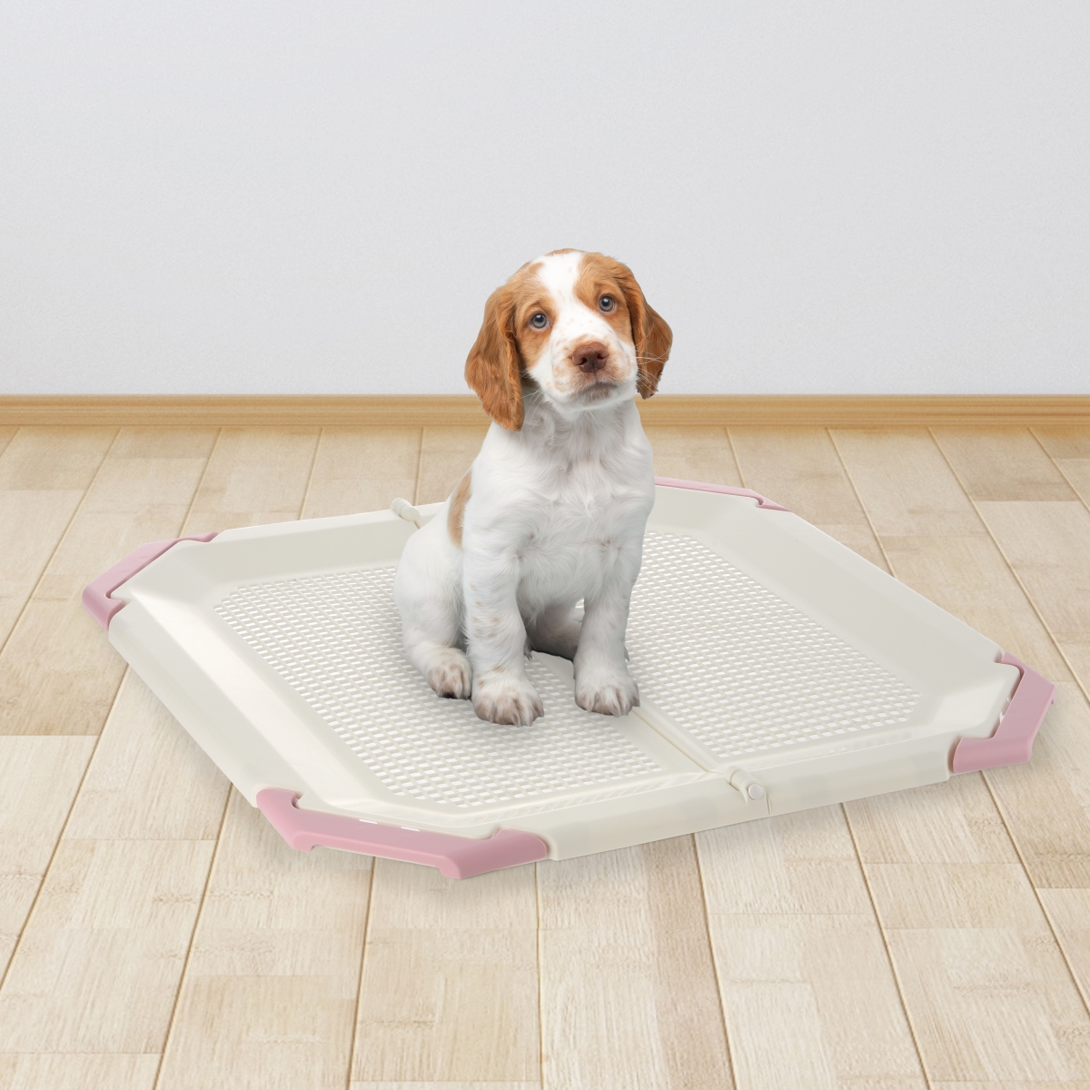 Picture of Richell 60014 PAW TRAX Mesh Potty Holder Pink