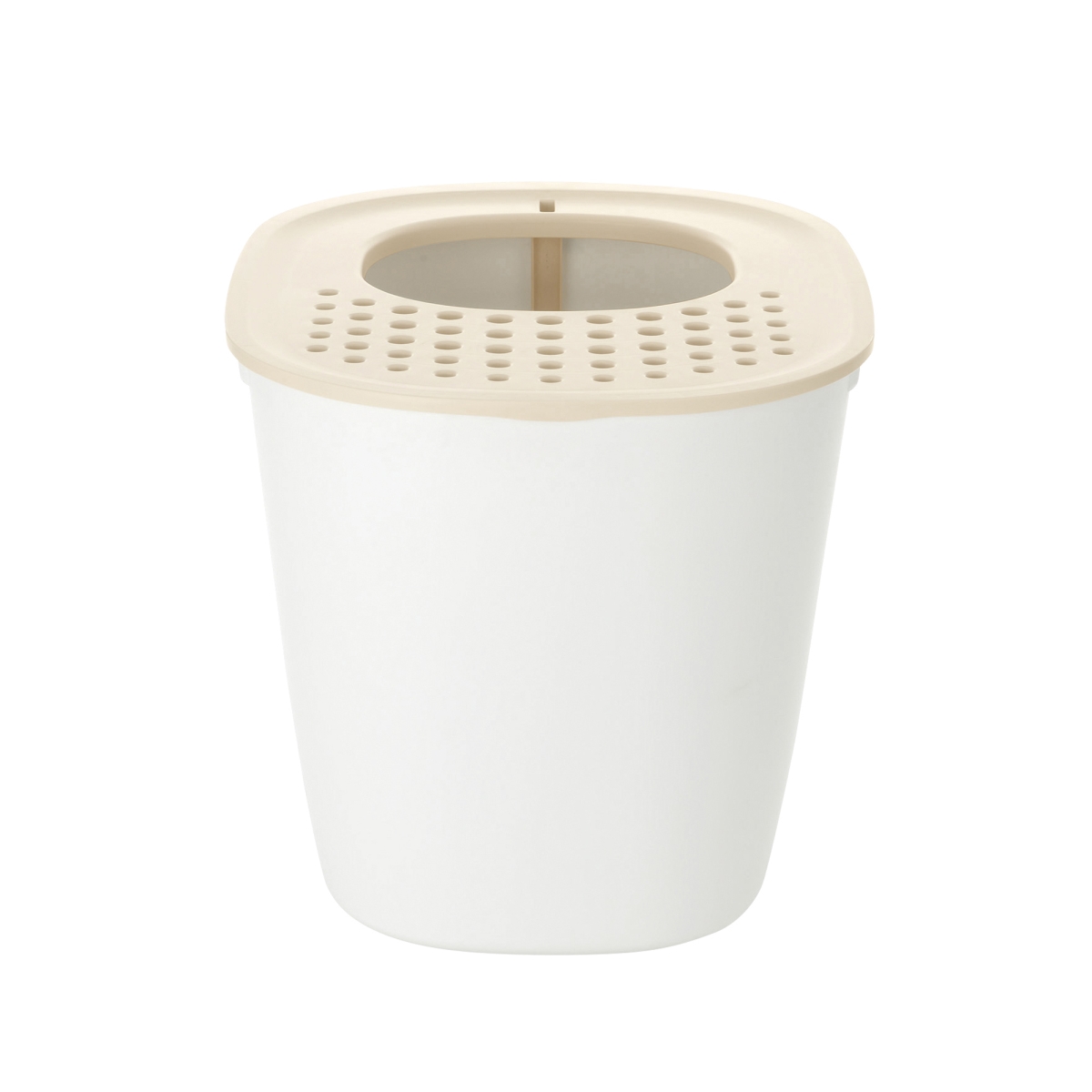 Picture of Richell 60005 PAW TRAX Top Entry Cat Litter Box - White