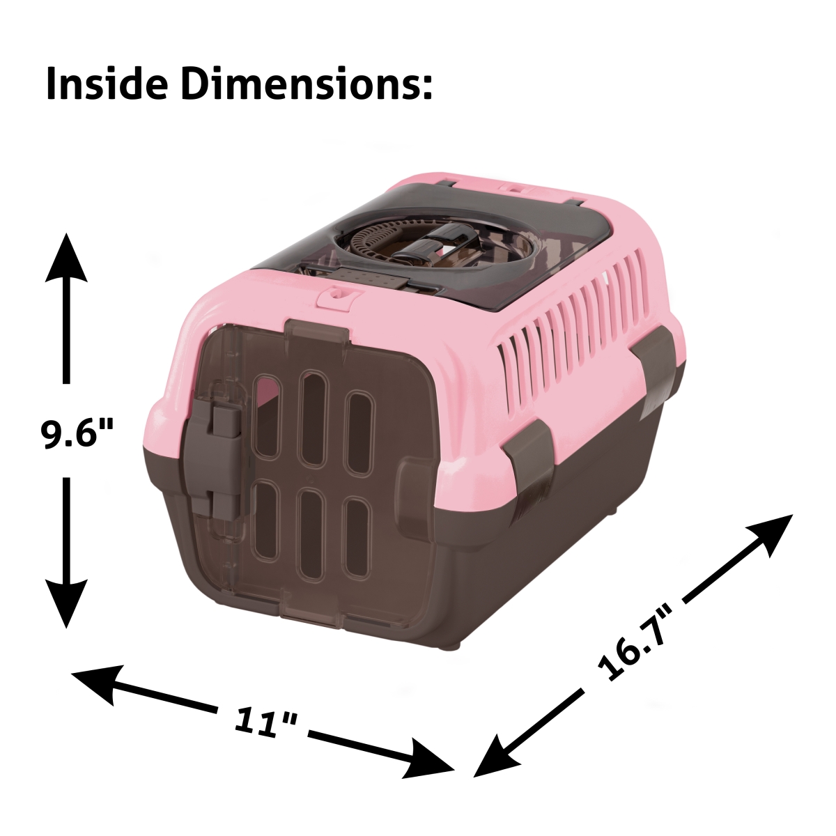 Picture of Richell 80053 Double Door Pet Carrier II Small