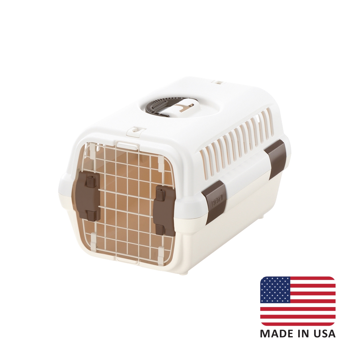 Picture of Richell 80027  Pet Travel Carrier Small - White