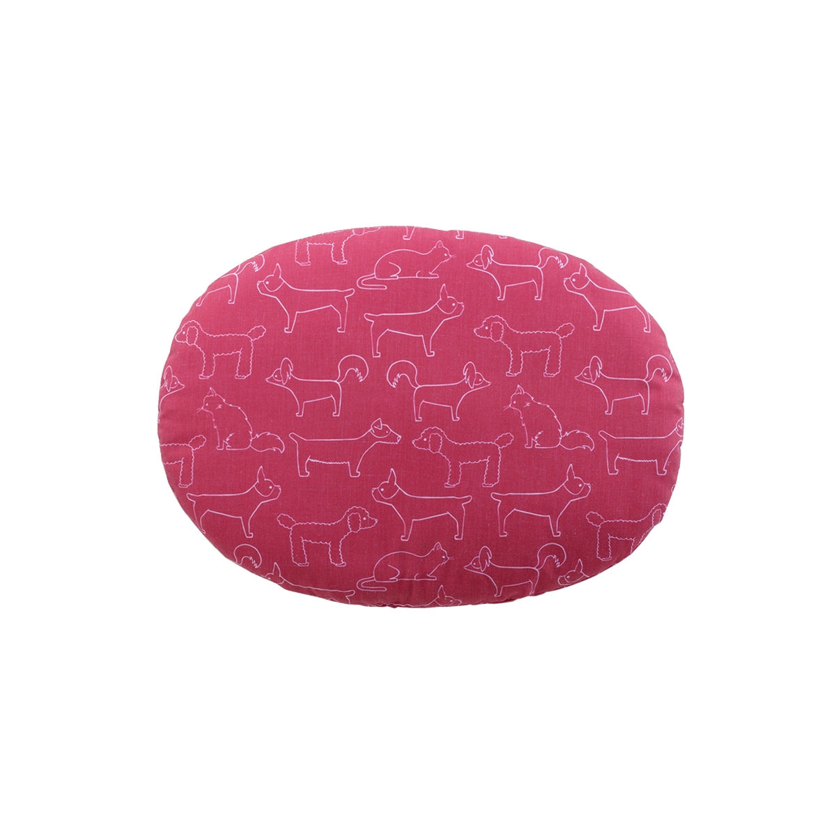 Picture of Richell 70006  Oval Pet Bed Small  Pink