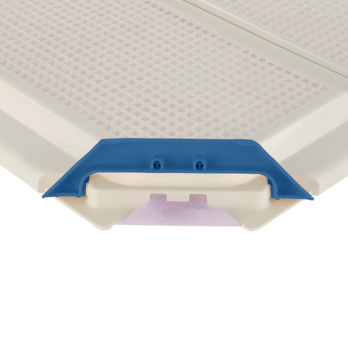 Picture of Richell 60017 Richell 60017 PAW TRAX Mesh Potty Holder White&Blue