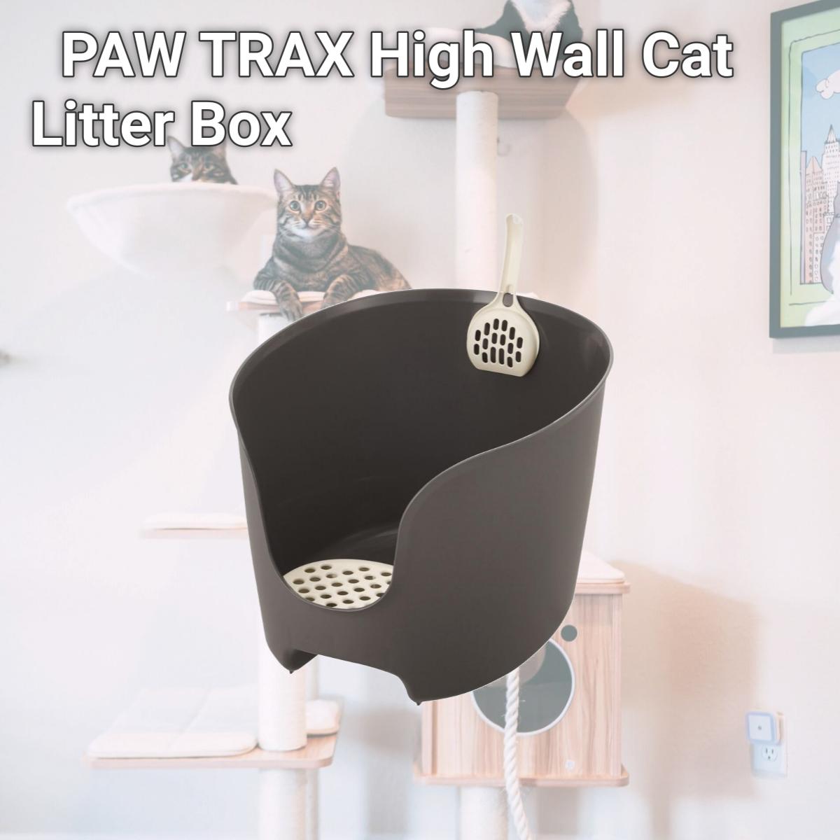 Picture of Richell 60003 PAW TRAX High Wall Cat Litter Box