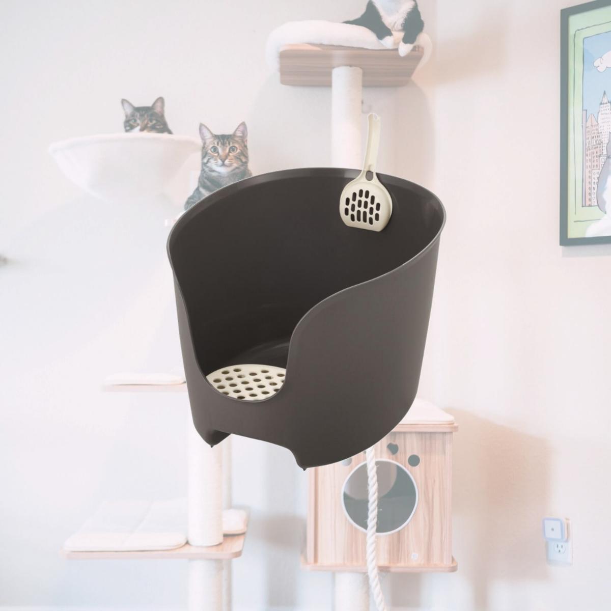 Picture of Richell 60003 PAW TRAX High Wall Cat Litter Box