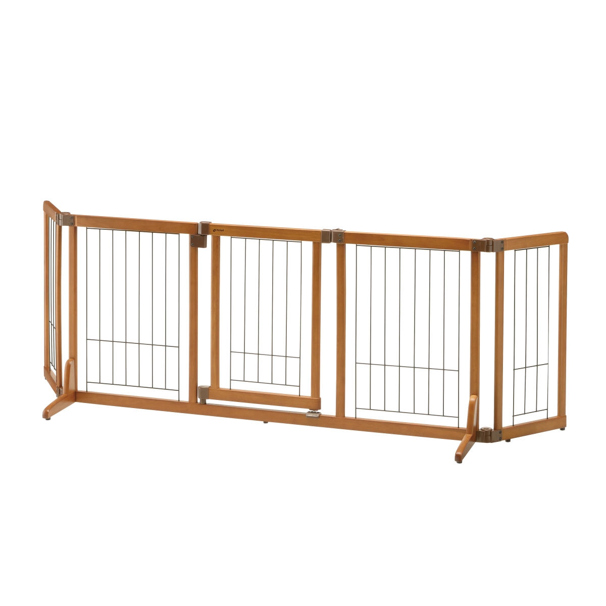 Picture of Richell 94948 Wide Premium Plus Pet Gate Mini for Small Dog&#44; Fit Openings from 55 to 72 Wide