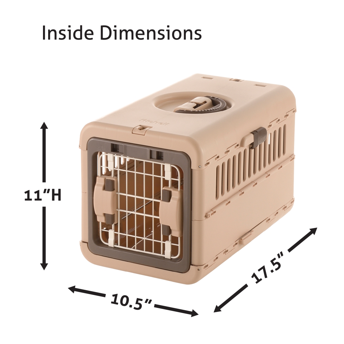 Picture of Richell USA 80043 Foldable Pet Carrier Xs