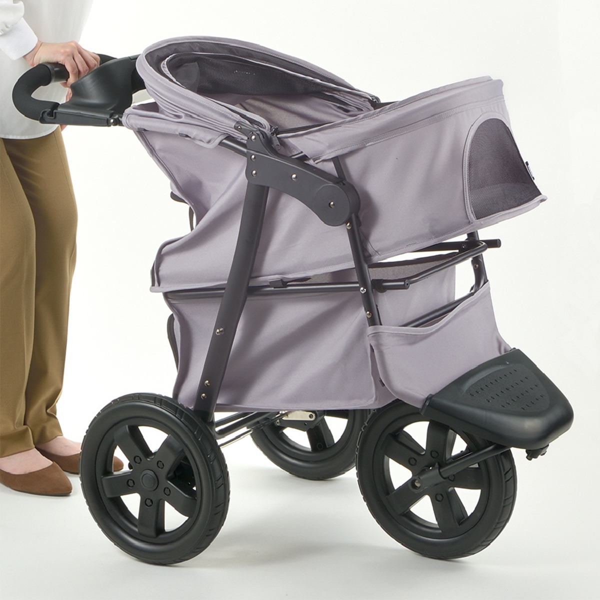 Picture of Richell 20000 Easy Collapsible Jogging Pet Stroller