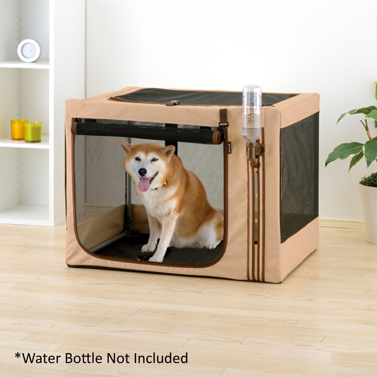 Picture of Richell 80067 Foldable Travel 3-Way Pet Crate - Medium